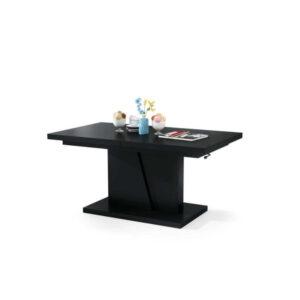 Konferenčný stolík rozkladací Flox (čierna)
