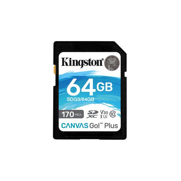 Pamäťová karta Kingston MicroSDXC 64GB (SDG3/64GB)