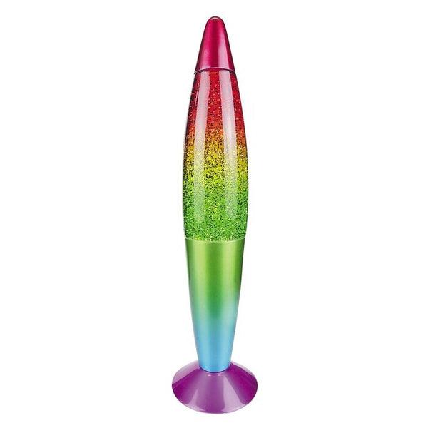 Dekoratívna lávová lampa s glitrami Rabalux 7008 GLITTERRAINBOW