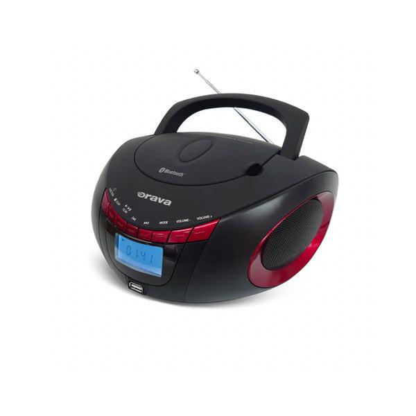 Prenosný CD/USB prehrávač s rádiom Orava RCD-813 R