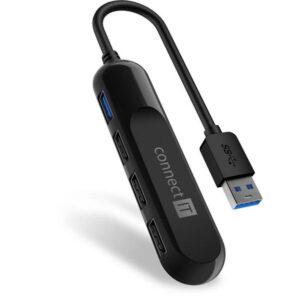 USB-A hub Connect IT CHU-4000-BK